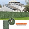 VEVOR Ivy Privacy Fence, 96 x 72 in Artificial Green Wall Screen, Greenery Ivy Fence with Strengthened Joint, Faux Hedges Vine Leaf Decoration - 4 of 4