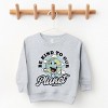 The Juniper Shop SmileyWorld Be Kind To Our Planet Retro Toddler Sweatshirt - 2 of 4