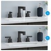 PAGED Widespread Bathroom Faucet Waterfall Bathroom Sink Faucet with Pop Up Drain and Lead-Free Supply Hose, Faucet for Bathroom - 4 of 4