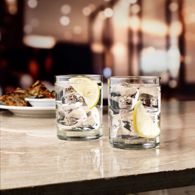 Libbey Heavy Base Clear Glass Double Old Fashioned Set