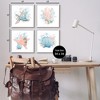 Stupell Industries Various Sea Life Nautical Coral Reef Black Framed Giclee Art - 3 of 4