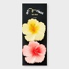 Girls' 2pk Hibiscus Claw Clips - art class™ - 2 of 3
