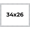 PosterPalooza | Classic Silver Picture Frame - UV Acrylic, Backing Board, Hanging Hardware Included - 2 of 4