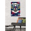 Trends International NBA New Orleans Pelicans - Maximalist Logo 23 Framed Wall Poster Prints - 2 of 4