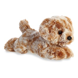 Aurora Mini Flopsie 8" Coco Lab Brown Stuffed Animal - 1 of 4