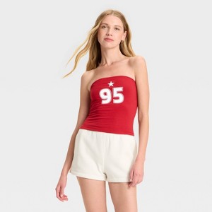 Women's Graphic Tube Top - Wild Fable™ - 1 of 3