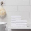 8pc Antimicrobial Washcloth Set Black - Room Essentials™ : Target