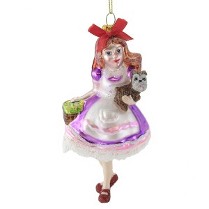 ONE HUNDRED 80 DEGREE 4.5 Inch Wizard Of Oz Ornament. Cowardly Lion Witch Movie Tree Ornaments - 1 of 3