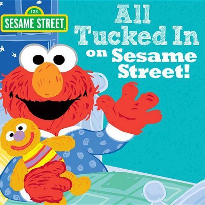 All Tucked in on Sesame Street! - (Sesame Street Scribbles) by  Sesame Workshop (Hardcover)