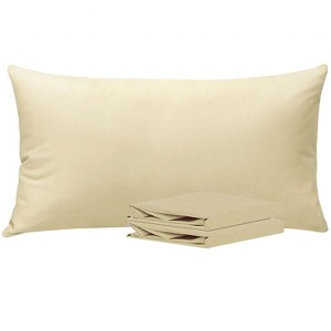 Brushed Microfiber Pillowcases, Super Soft Pillowcases with Envelope Closure - NTBAY - 1 of 4