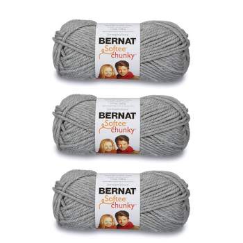 Bernat Softee Chunky Yarn 2-Pack Super Bulky #6 Each 2.8 Ounce 100% Acrylic (deep Waters)