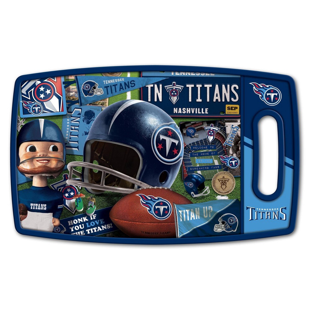 Photos - Chopping Board / Coaster NFL Tennessee Titans Retro Series Cutting Board