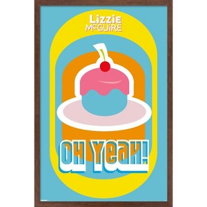 Trends International Disney Lizzie McGuire (2001) - Lizzie Cartoon Style Framed Wall Poster Prints - 1 of 4