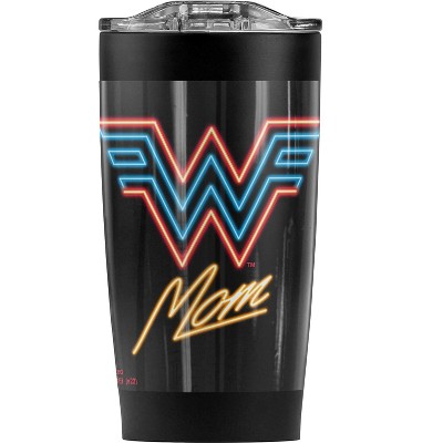 Wonder Woman 84 Wonder Mom Neon Steel Tumbler 20oz Coffee Travel Mug