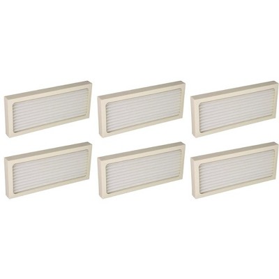 Nispira Air Filter Replacement Compatible with Hamilton Beach TrueAir Ultra Quiet True Air Purifier 04386A, 04383 04385 04384 990051000, 6 Packs