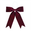 Burgandy Red Holiday Bow (Set of 2) - 3 of 3
