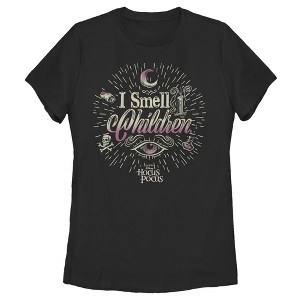 Women's Disney Hocus Pocus Witches Smell Children T-Shirt - 1 of 3