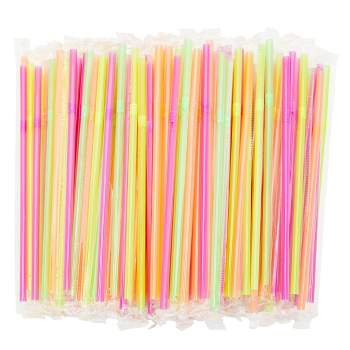 Blue Panda Disposable Tropical Party Umbrella Cocktail Drink Straws,  Assorted, 150 Pack : Target