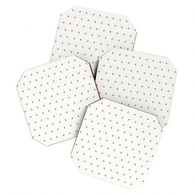 Holli Zollinger FLORA MINI Set of 4 Coasters - Deny Designs