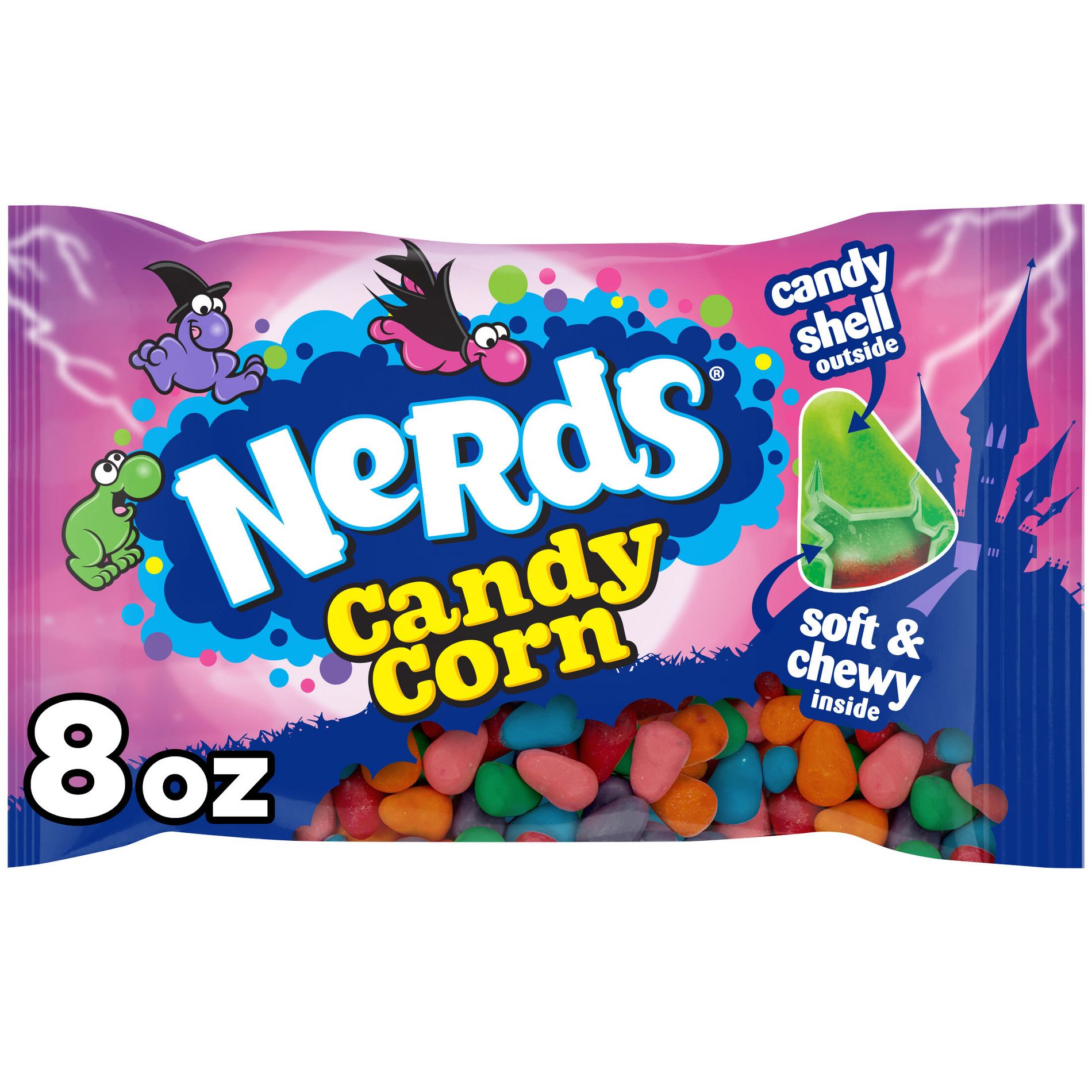 Nerds Halloween Candy Corn Treats - 8oz