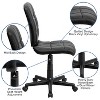 Emma and Oliver Mid-Back Quilted Vinyl Swivel Task Office Chair - 3 of 4