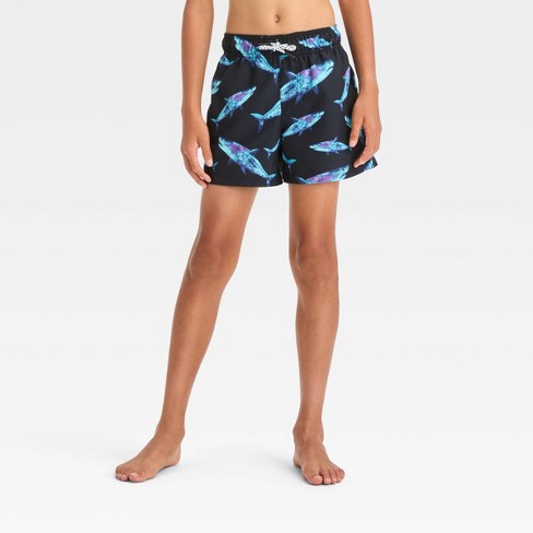 Boys black hot sale swim shorts