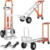 3-in-1 Convertible Hand Truck Dolly – Heavy Duty Steel Dolly Cart with 770 Lb Capacity, 3 Adjustable Positions & Puncture-Proof Wheels - 2 of 4