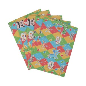 Unique Bargains Gift Wrap Paper White Kraft 27.56inch x 19.69inch 5Pcs - 1 of 4