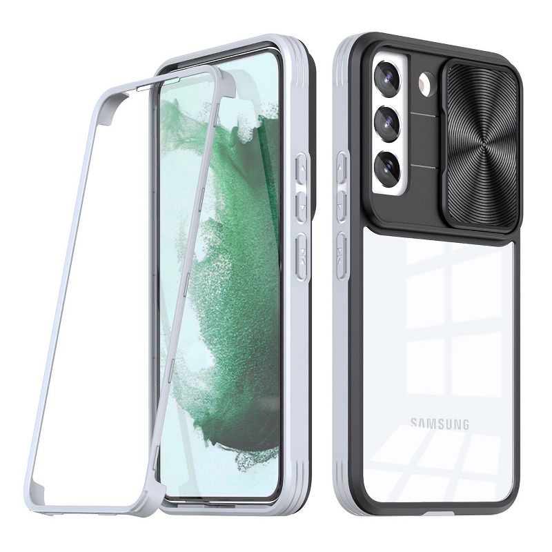 Full Protection With Mobile Phone Protective Film Slide Camera Lens Phone Case For Samsung Galaxy S 22 Plus, 1 of 5