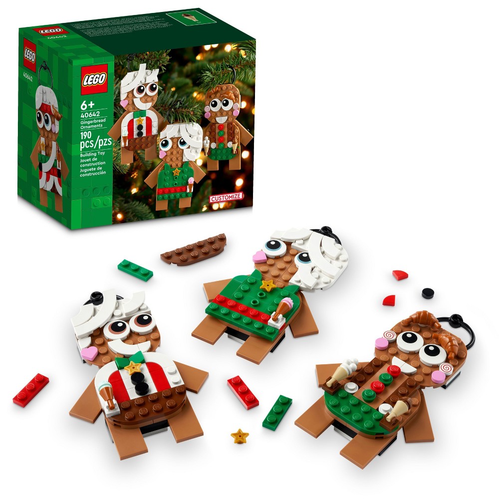 LEGO Gingerbread Ornaments Building Toy 40642