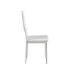 Ridstar 4 Piece Modern Dining Chairs, Armless Chair For Dining Room-White - 2 of 4