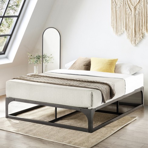 Queen bed deals frame metal platform