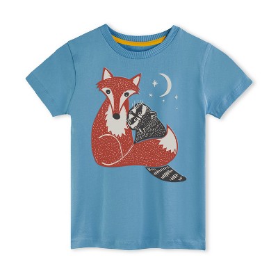 Mightly Toddler Fair Trade Organic Cotton Graphic Short Sleeve T-Shirt
