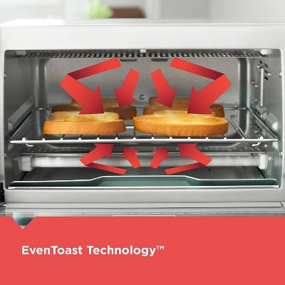 Stainless Steel 4-Slice Digital Air Fry Toaster Oven