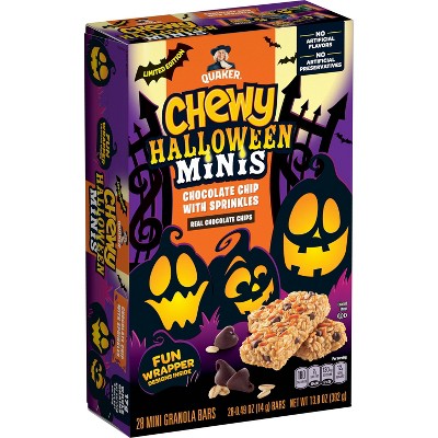 Quaker Halloween Chewy Chocolate Chip Mini's - 28ct