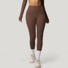 Anna-Kaci Active Women's High Waist Full Length Leggings with Side Pockets and Wide Waistband - 3 of 4