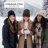London Fog Women's 3-Pack Beanie Set - Winter Knit Rib Cuff Beanie Hats – Warm Women Beanies for Cold Weather - 2 of 4