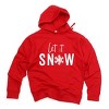 Simply Sage Market Women's Graphic Hoodie Let It Snow - 2 of 4