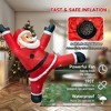 SUGIFT 6FT Christmas Inflatables Outdoor Decorations Blow Up Giant Christmas Decor with LED Lights for Indoor Outdoor Home Holiday Decor - 3 of 4