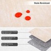 Machine Washable Area Rug With Non-Slip Backing Stain Resistant Easy Cleaning Indoor Carpet For Living Room Bed Dining Room Playroom Office - 4 of 4