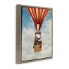 Stupell Industries Sloth in Hot Air Balloon, 18" x 18" - 3 of 4