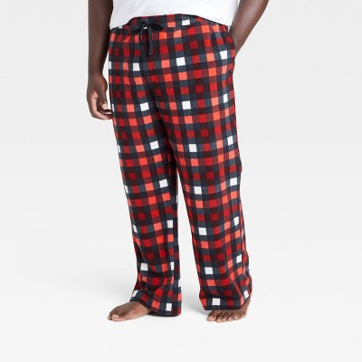 Men's Big \u0026 Tall Plaid Microfleece 