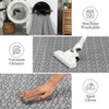 COZONY Area Rug Runner Mat Carpet, Machine Washable Stain Resistant Abstract Design Indoor Carpet - 2 of 4