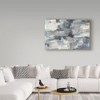 Trademark Fine Art -Silvia Vassileva 'In The Clouds Indigo And Gray' Canvas Art - 3 of 3