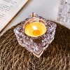 Slickblue Crystal Glass Cube Candle Holder - image 2 of 3