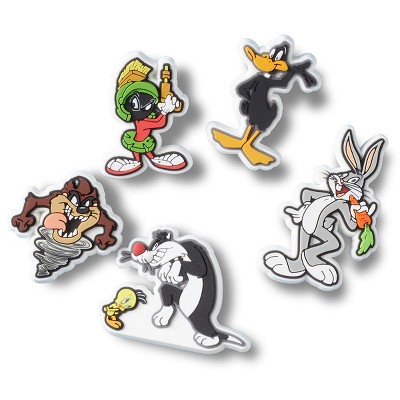Crocs Jibbitz Looney Tunes Character Shoe Charms 5pk