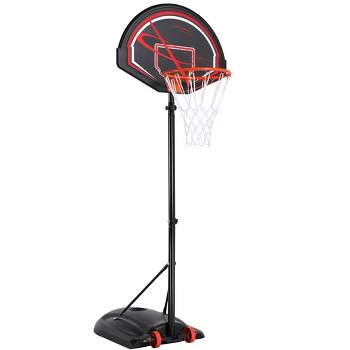 Yaheetech 32" Youth Portable Basketball Hoop for Outdoors Black