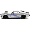1970 Ford Mustang Boss 429 Silver Metallic "Highway Drag - Drag Trooper" "Bigtime Muscle" Series 1/24 Diecast Model Car by Jada - 4 of 4