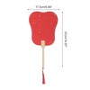Unique Bargains Portable Folding Fan 1 Pc - 2 of 4