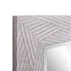 Howard Elliott 23.25"x35.25" Decorative Buckram Framed Wall Mirror Soft Gray: Modern Style, Polystyrene Frame, No Assembly Required - image 4 of 4